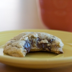 Raspberry Lemon Chocolate Chip Cookies