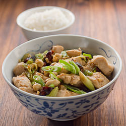 Sichuan-style Chicken & Peanuts