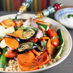 Roasted Veggie Couscous