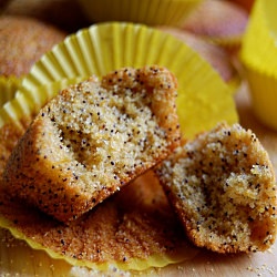 Orange, Cornmeal, Poppy Seed Cake