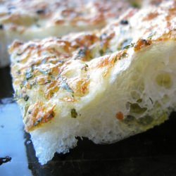 Garlic and Cheese Flatbread