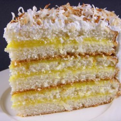 Six-Layer Coconut Cake