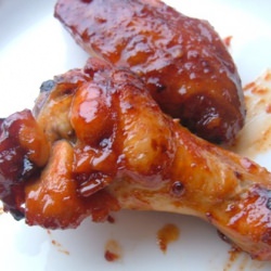 OvenBaked Asian Glazed Chicken Wing