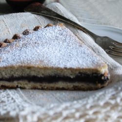 Torta Farro e Marmellata di Ribes