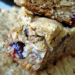 Peanut Butter and Cranberry Cookie