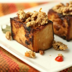 Pecan and Oat crusted Tofu