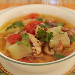 Chicken and Bottle Gourd Soup