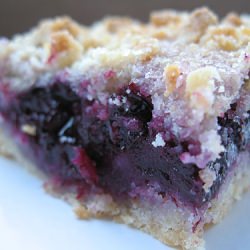 Blueberry Crumble Bars