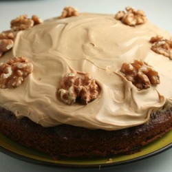 Coffee and Walnut Cake