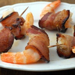 Shrimp Wrapped with Bacon