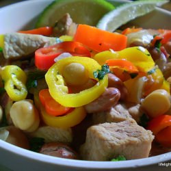 Pork and Sweet Pepper Chili