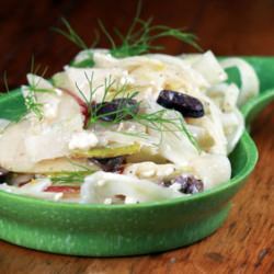 Fennel, Pear and Olive Salad