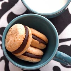 Hazelnut and Chocolate Cookies