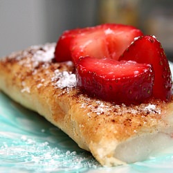 Vegan Deep Fried Cheesecake