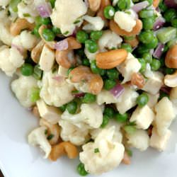 Cauliflower and Cashew Salad