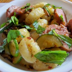 Gnocchi with Sausage and Vegetables