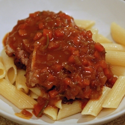 Pot Roasted Buffalo