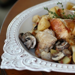 Chicken Fricasse