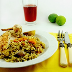 Lime Chicken and Vegetable Farro