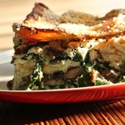 Mushroom, Chard & Gruyere Lasagna