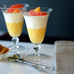 Lemon Mousse with Citrus Curd