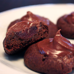 Chocolate Covered Cherry Cookies