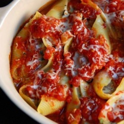 Turkey and Artichoke Stuffed Shells