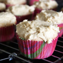 Caramel Banana Cupcakes