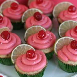 Cherry Limeade Cupcakes