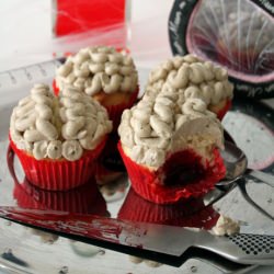 Blood Clot and Brain Cupcakes