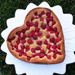 Valentine Dimple Cake