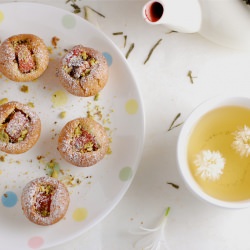 Strawberry & Pistachio Financiers