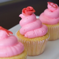 Vanilla Cupcakes with Buttercream