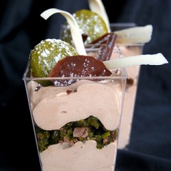 Choclate and Pistachio Verrine