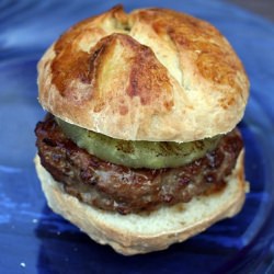 Steph’s Lamb Burger