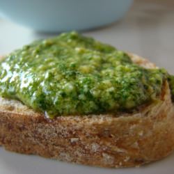 Avocado Oil and Cilantro Pesto