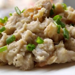 Braised Taro with Dried Shrimps