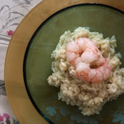 Risotto con Gallinella Pancetta