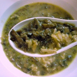 Mushroom And Rice Soup