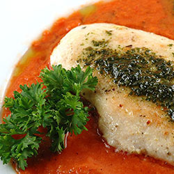 Gazpacho-Sauced Chicken Breasts