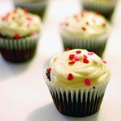 Devil`s Food Cupcake