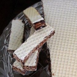 Home Made Chocolate Wafers