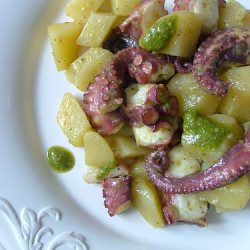 Octopus, Potato, and Pesto