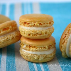 Lemon French Macarons w/ Limoncello