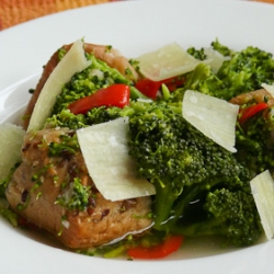 Italian Bread Soup with Broccoli