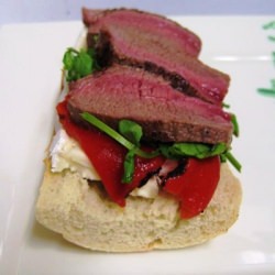 A Fancy Shmancy Steak Sandwich