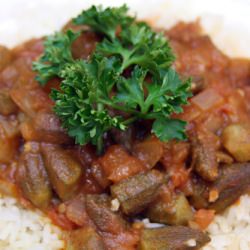 Vegetarian Okra Stew