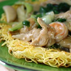 Hong Kong Style Pan Fried Noodles