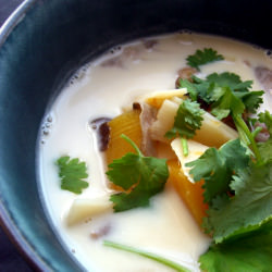 Coconut Braised in Coconut Milk