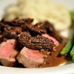 Artisan Beef with Morel Sauce